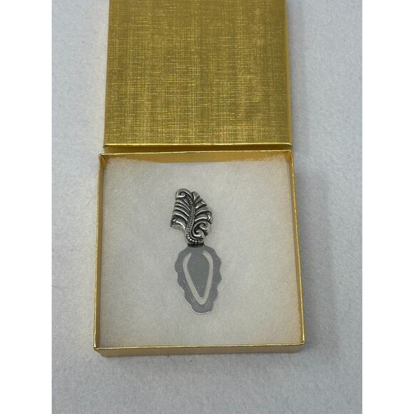 Brighton Feather Plume Bookmark Silver Gift For Book Lover Reader Bookworm - Picture 3 of 5